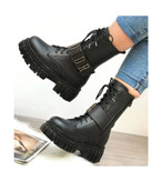 بوت دیور زنانه چسبی و بندی و زیپی – ترکیب استایل و عملکرد