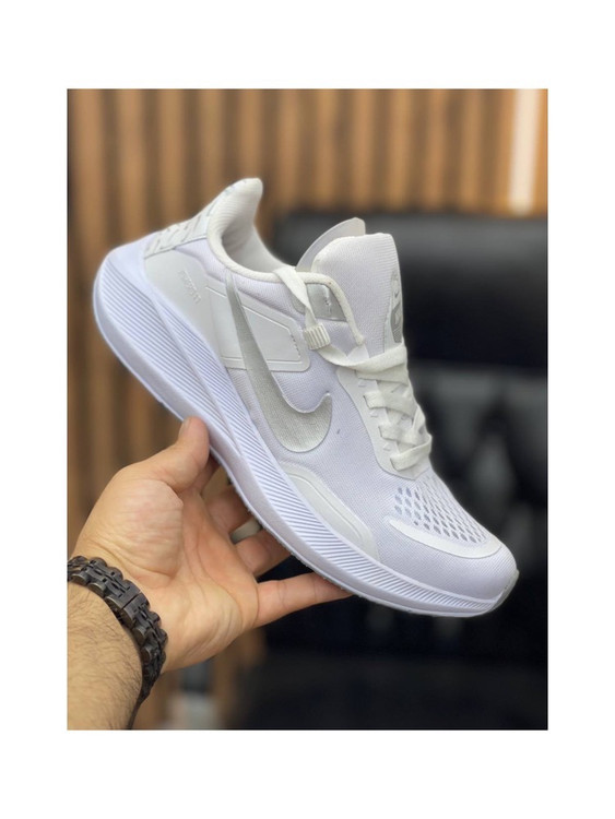 کتانی نایک زوم سفید مدل اسپرت سبک و راحت