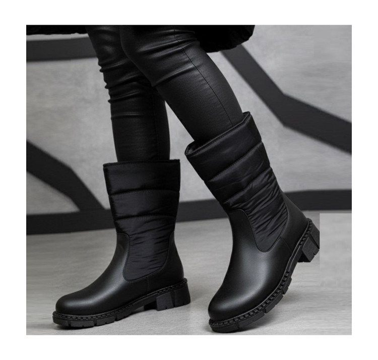 بوت زنانه مدل کاپشنی ضدآب